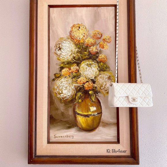 💗SOLD💗 Chanel 21S Iridescent Ivory Mini Calfskin - Picture 3 of 5